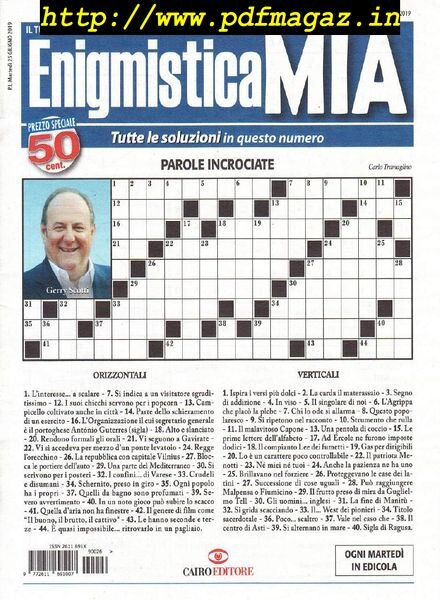 Enigmistica Mia – 1 Luglio 2019 Cover