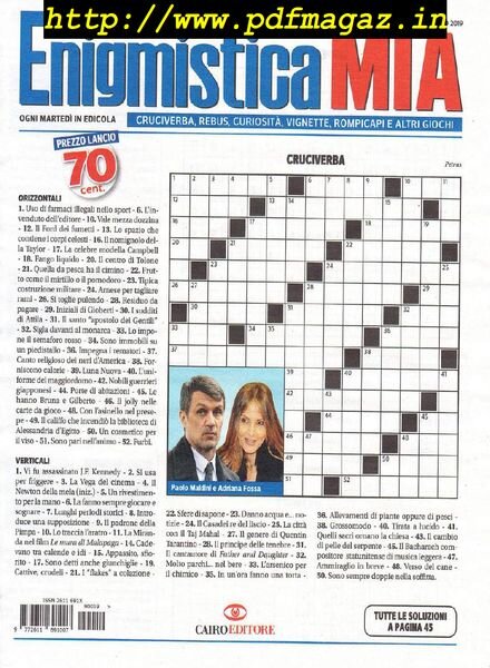 Enigmistica Mia – 13 Maggio 2019 Cover