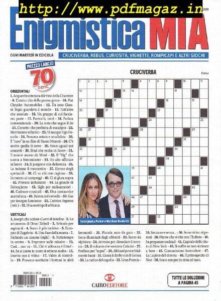 Enigmistica Mia – 15 Aprile 2019 Cover