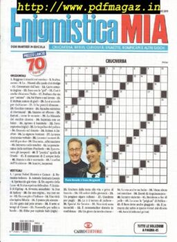 Enigmistica Mia – 27 Maggio 2019