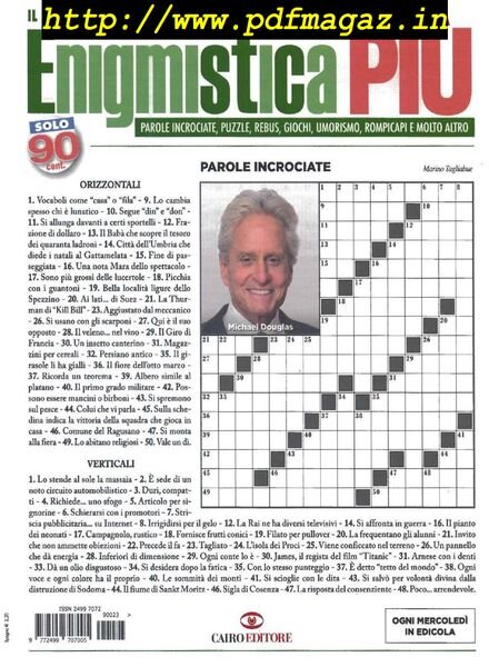 Enigmistica PIU – 12 Giugno 2019 Cover