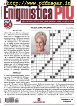 Enigmistica PIU – 16 Luglio 2019