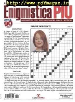 Enigmistica PIU – 19 Giugno 2019
