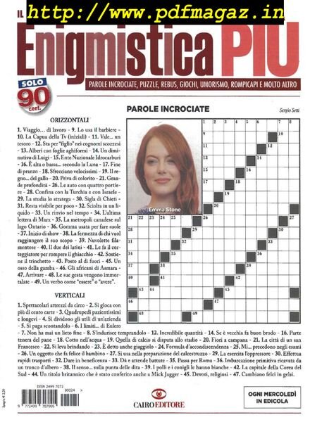 Enigmistica PIU – 19 Giugno 2019 Cover