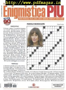 Enigmistica PIU – 2 Luglio 2019