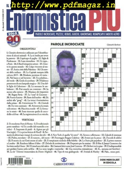 Enigmistica PIU – 25 Giugno 2019 Cover