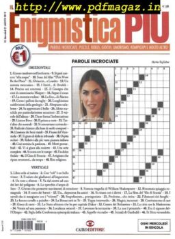 Enigmistica PIU – 27 Agosto 2019