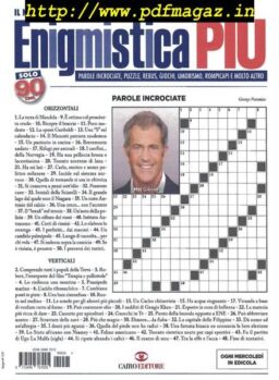 Enigmistica PIU – 29 Maggio 2019