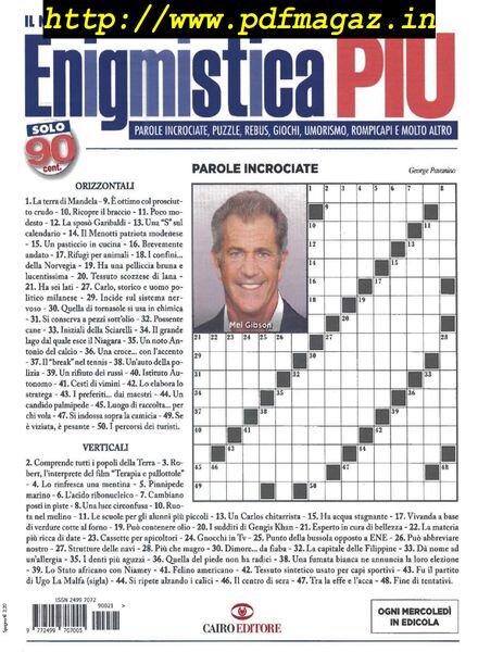 Enigmistica PIU – 29 Maggio 2019 Cover