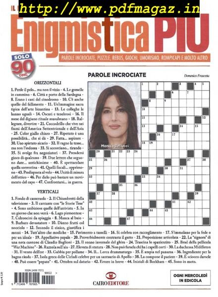 Enigmistica PIU – 5 Giugno 2019 Cover