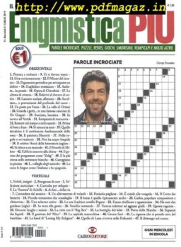 Enigmistica PIU – 6 Agosto 2019