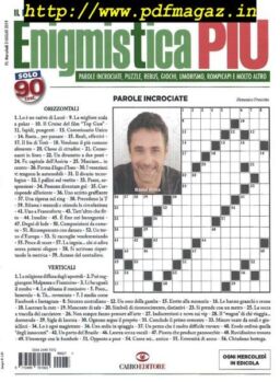 Enigmistica PIU – 9 Luglio 2019
