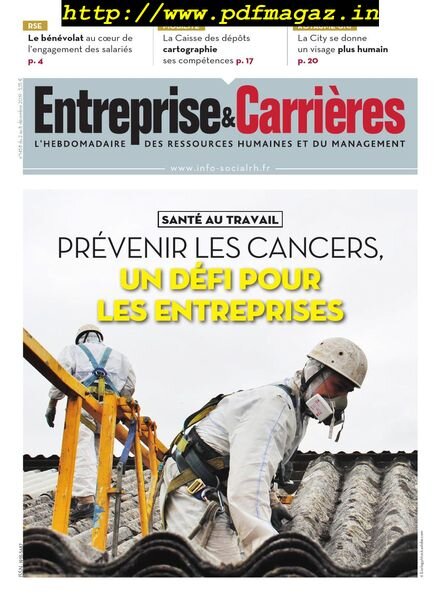 Entreprise & Carrieres – 02 decembre 2019 Cover