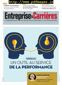 Entreprise & Carrieres – 25 novembre 2019