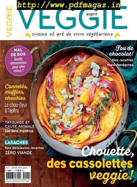 Esprit Veggie – novembre 2019 Cover