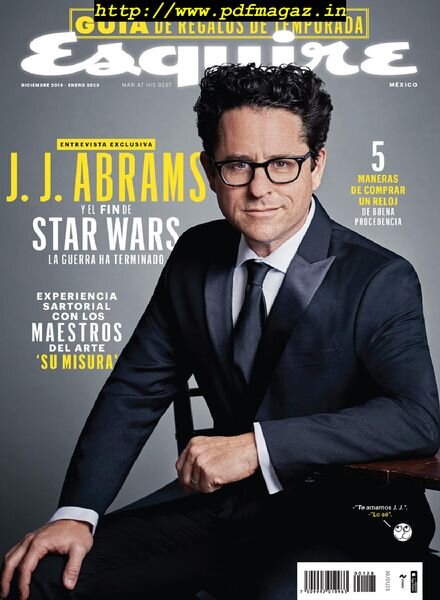 Esquire Mexico – diciembre 2019 Cover