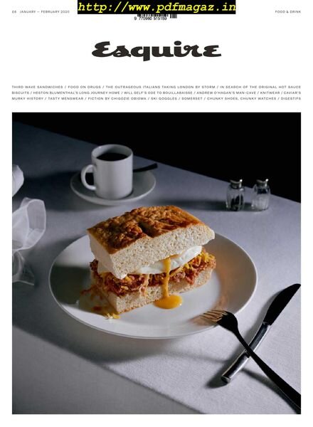 Esquire UK – January 2020 Cover