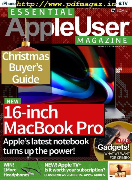 Essential iPhone & iPad Magazine – December 2019 Cover