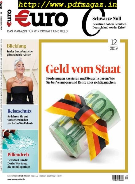 Euro – November 2019 Cover
