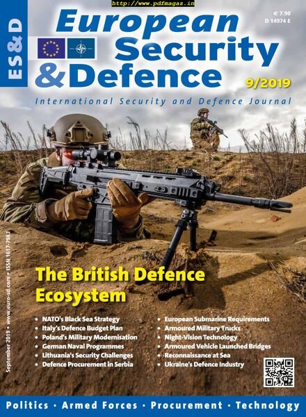 European Security and Defence – September 2019 Cover