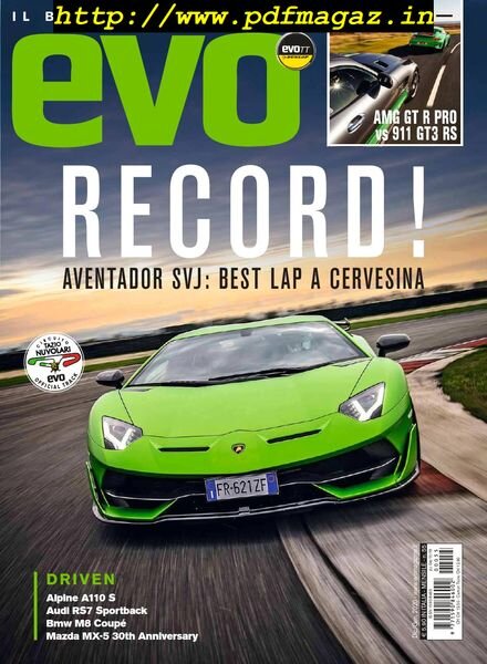 Evo Italia – Gennaio 2020 Cover