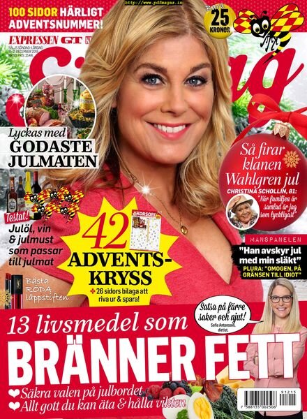 Expressen SOndag – 15 december 2019 Cover