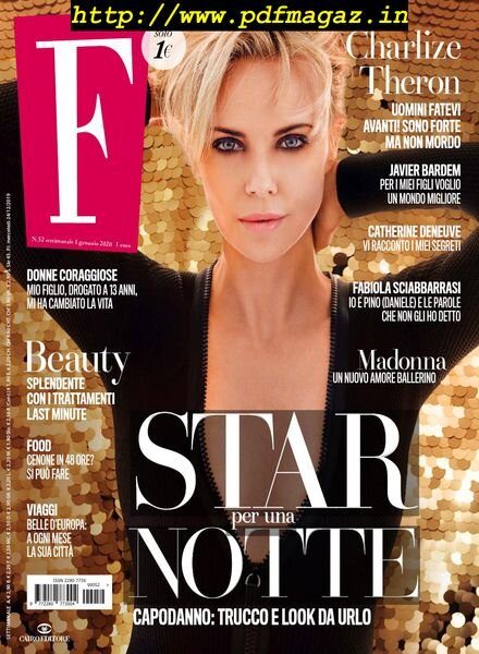 F – 1 Gennaio 2020 Cover