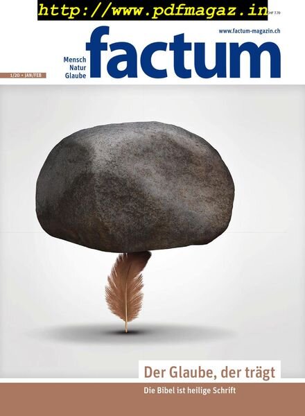 Factum Magazin – Dezember 2019 Cover