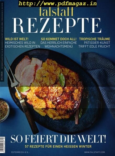 Falstaff Rezepte – Dezember 2019 Cover