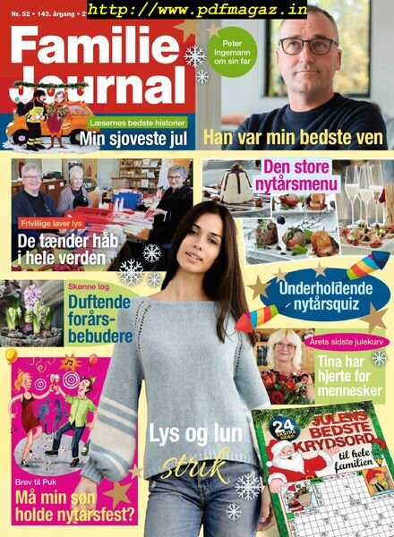 Familie Journal – 21 december 2019 Cover