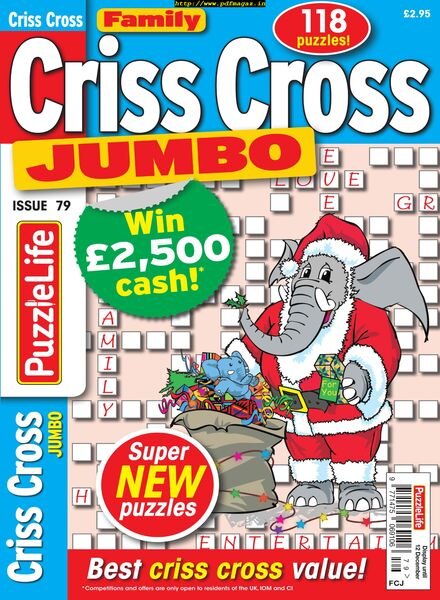 Family Criss Cross Jumbo – November 2019 Cover