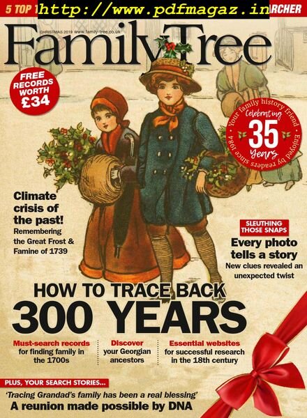 Family Tree UK – Christmas 2019 Cover