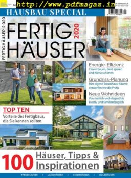 Fertighauser – November 2019