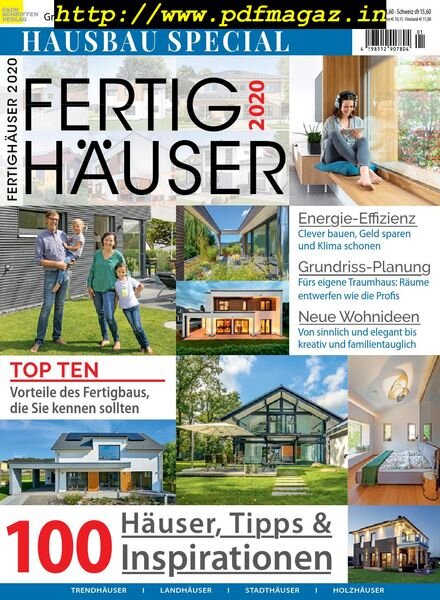 Fertighauser – November 2019 Cover