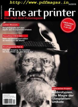 FineArtPrinter – Oktober 2019