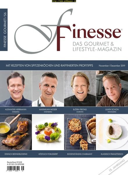 Finesse – November 2019 Cover
