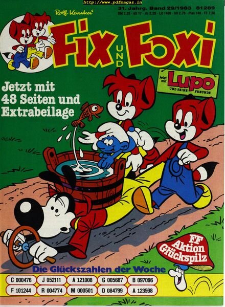 Fix & Foxi 80’s – November 2019 Cover