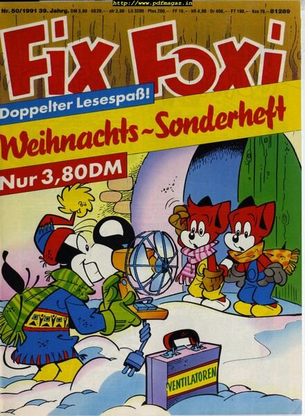 Fix & Foxi 90’s – Dezember 2019 Cover