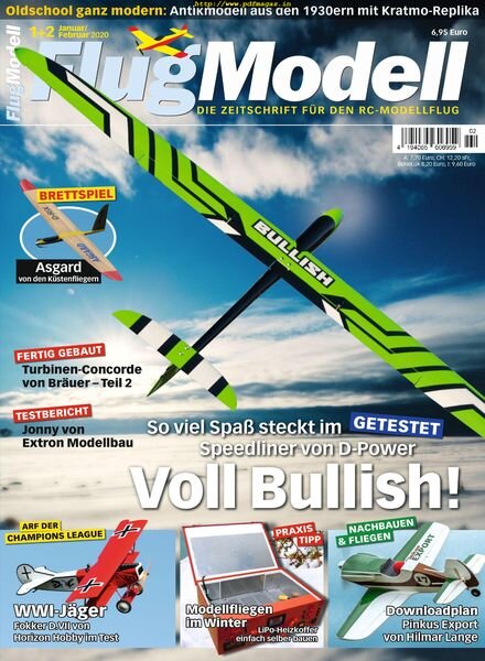 FlugModell – Januar 2020 Cover