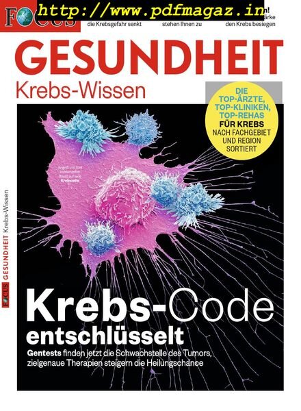 Focus Gesundheit – Krebs 2019 Cover