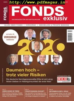 Fonds exklusiv – Dezember 2019