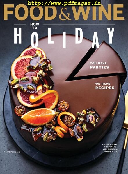Food & Wine USA – December 2019 Cover