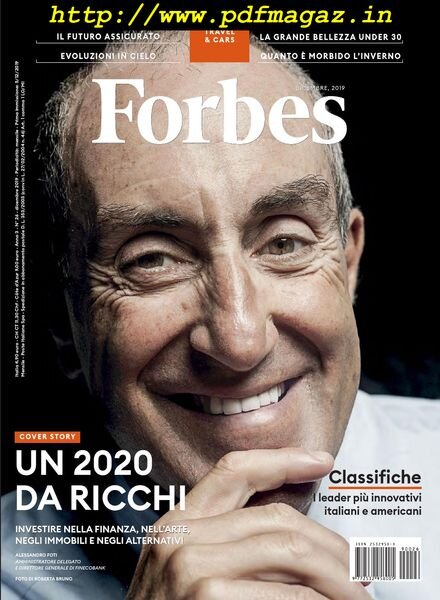 Forbes Italia – Dicembre 2019 Cover