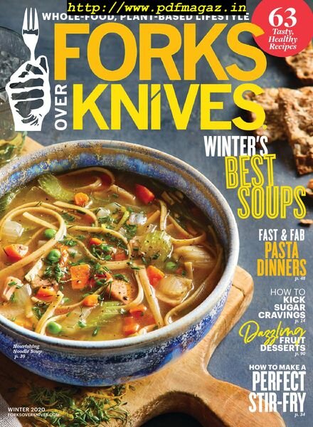 Forks Over Knives – December 2019 Cover