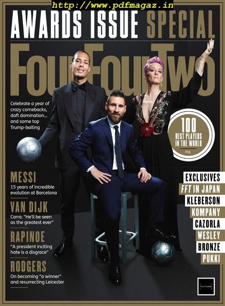 FourFourTwo UK – January 2020 Cover
