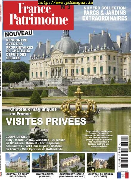 France Patrimoine – Janvier-Fevrier 2020 Cover