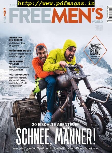 Free Men’s World – Dezember 2019 – Februar 2020 Cover