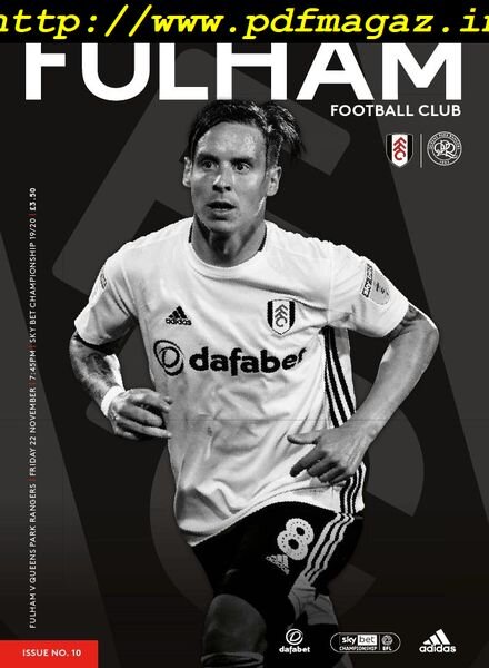 Fulham FC – 22 November 2019 Cover