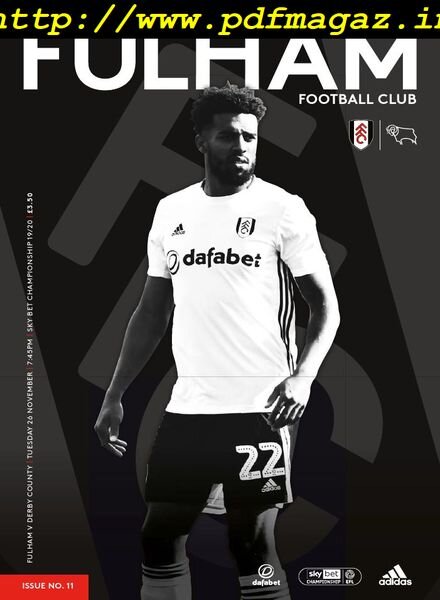 Fulham FC – 26 November 2019 Cover