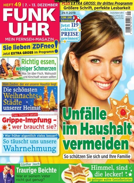 Funk Uhr – 29 November 2019 Cover